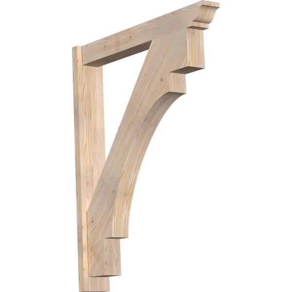 Ekena Millwork Merced Traditional Smooth Outlooker, Douglas Fir, 5 1/2"W x 36"D x 44"H OUT06X36X44MRC01SDF - main